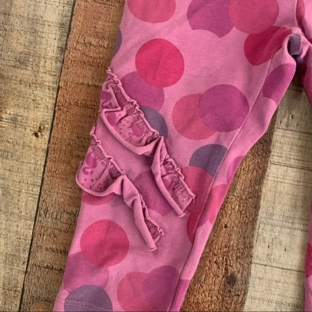 Naartjie girls beach sleeveless top and ruffle leggings - 4